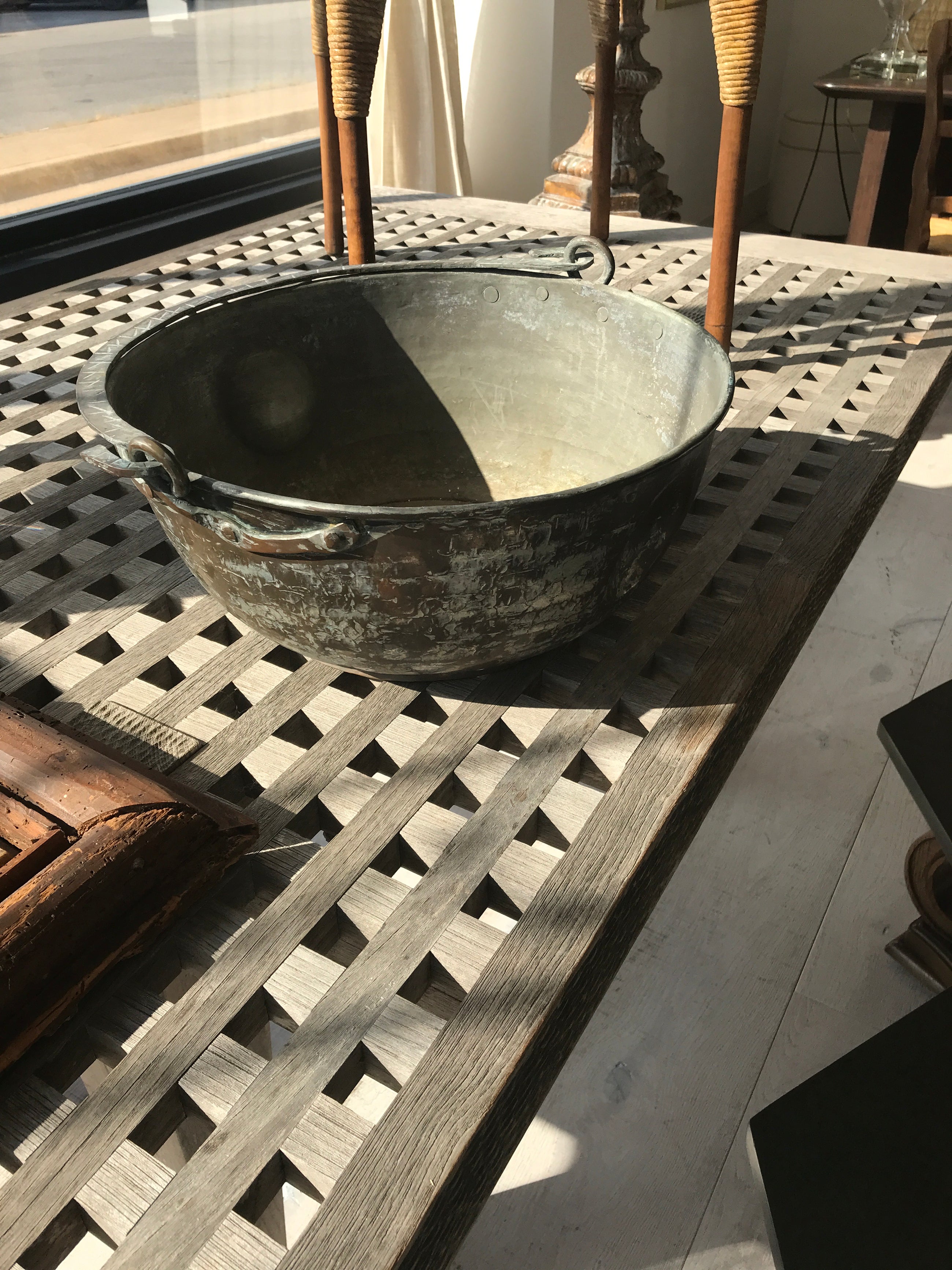 Antique Copper Basin