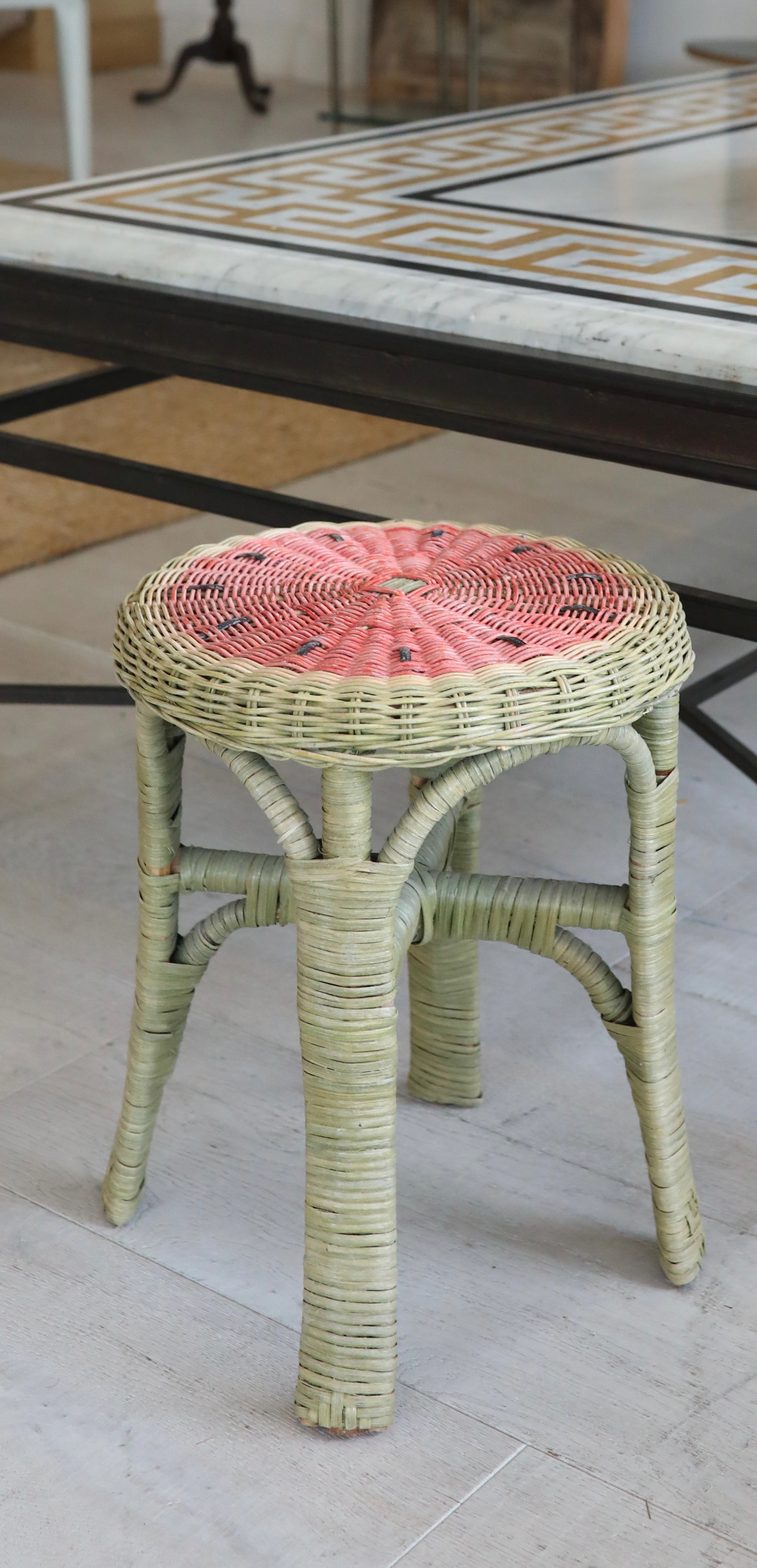 Wicker Stool