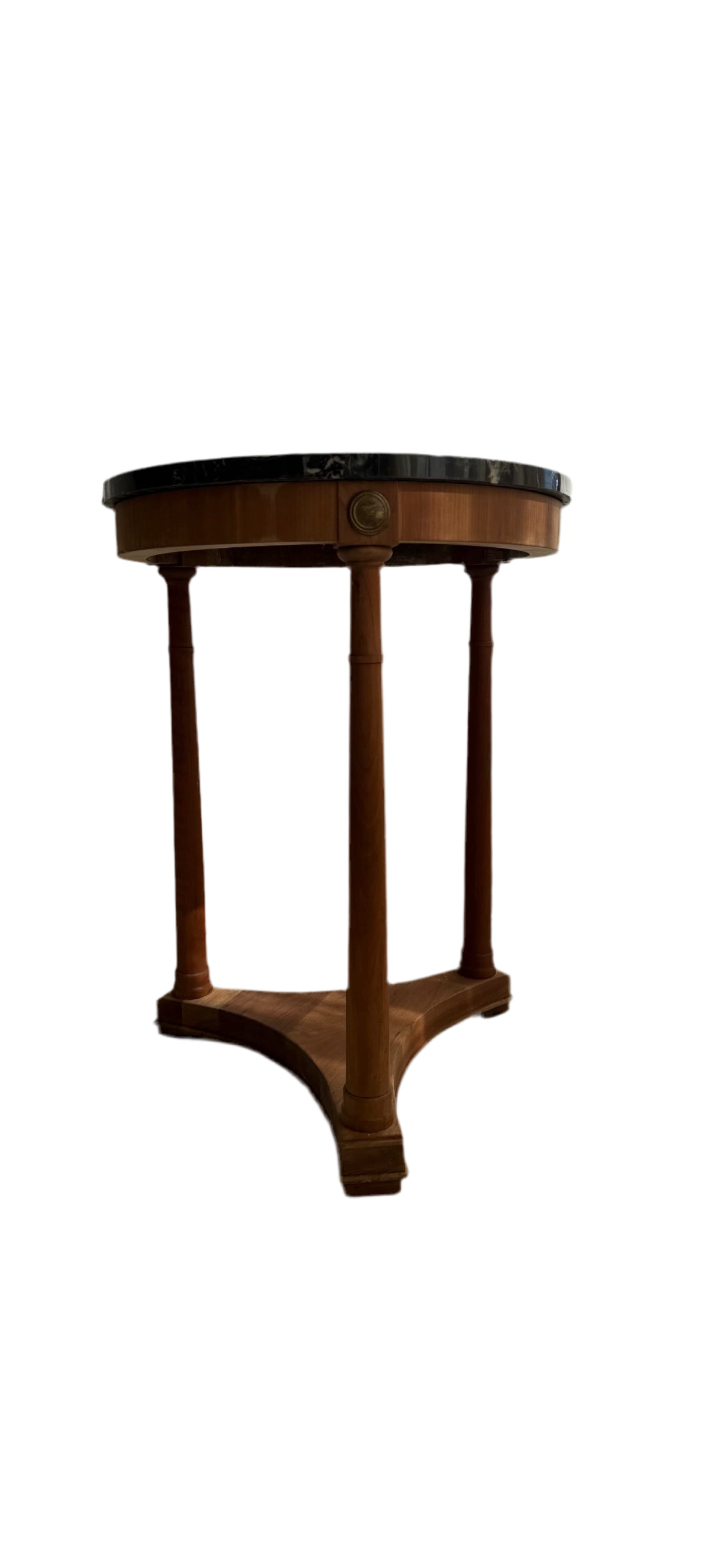 Marble top side table