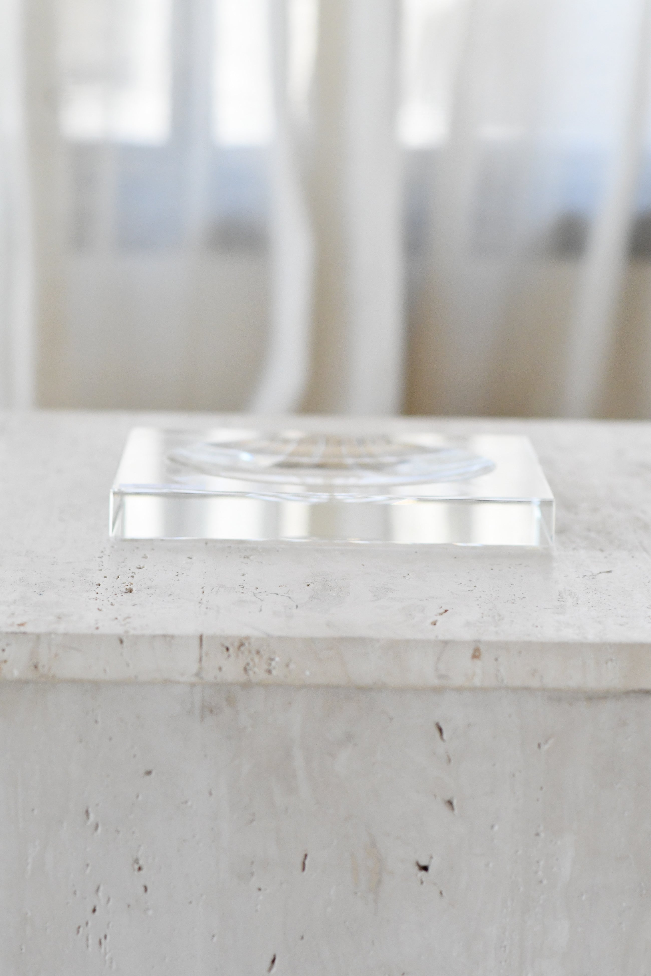 Glass Flat Bowl