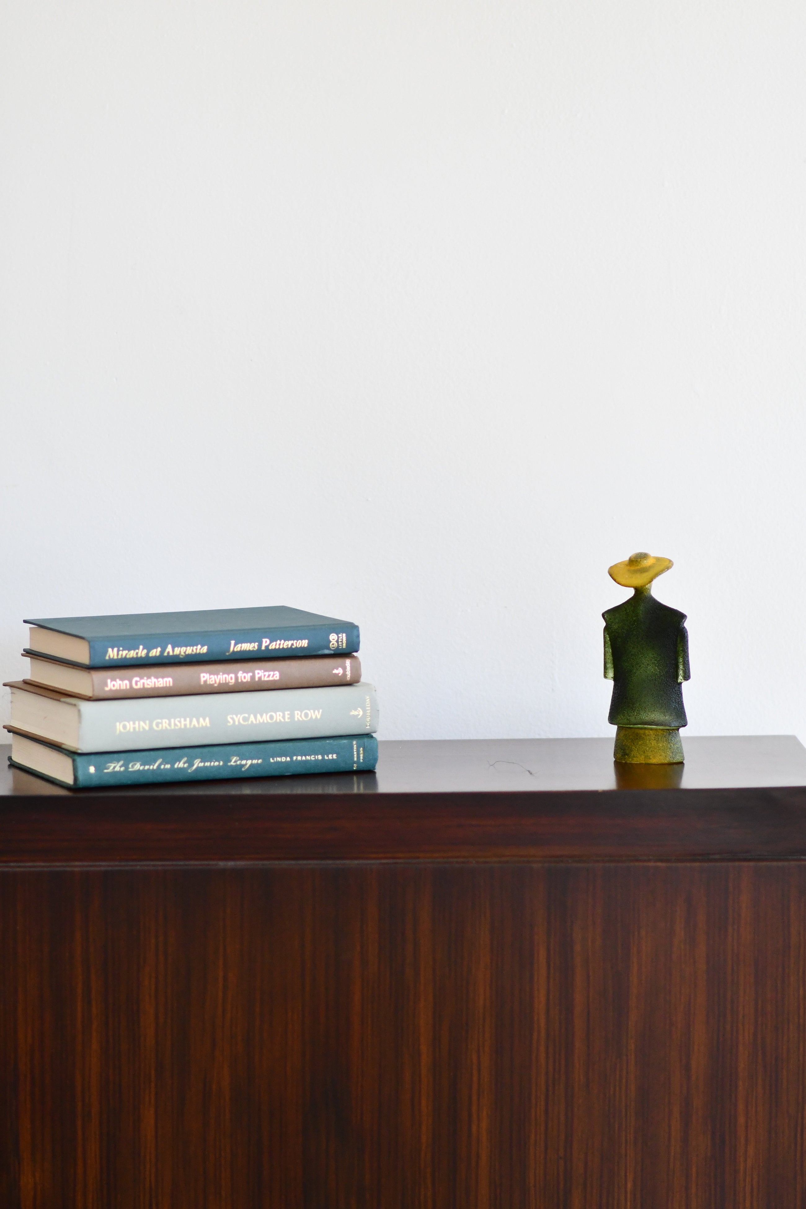 Green Poncho Sculpture from Kosta Boda