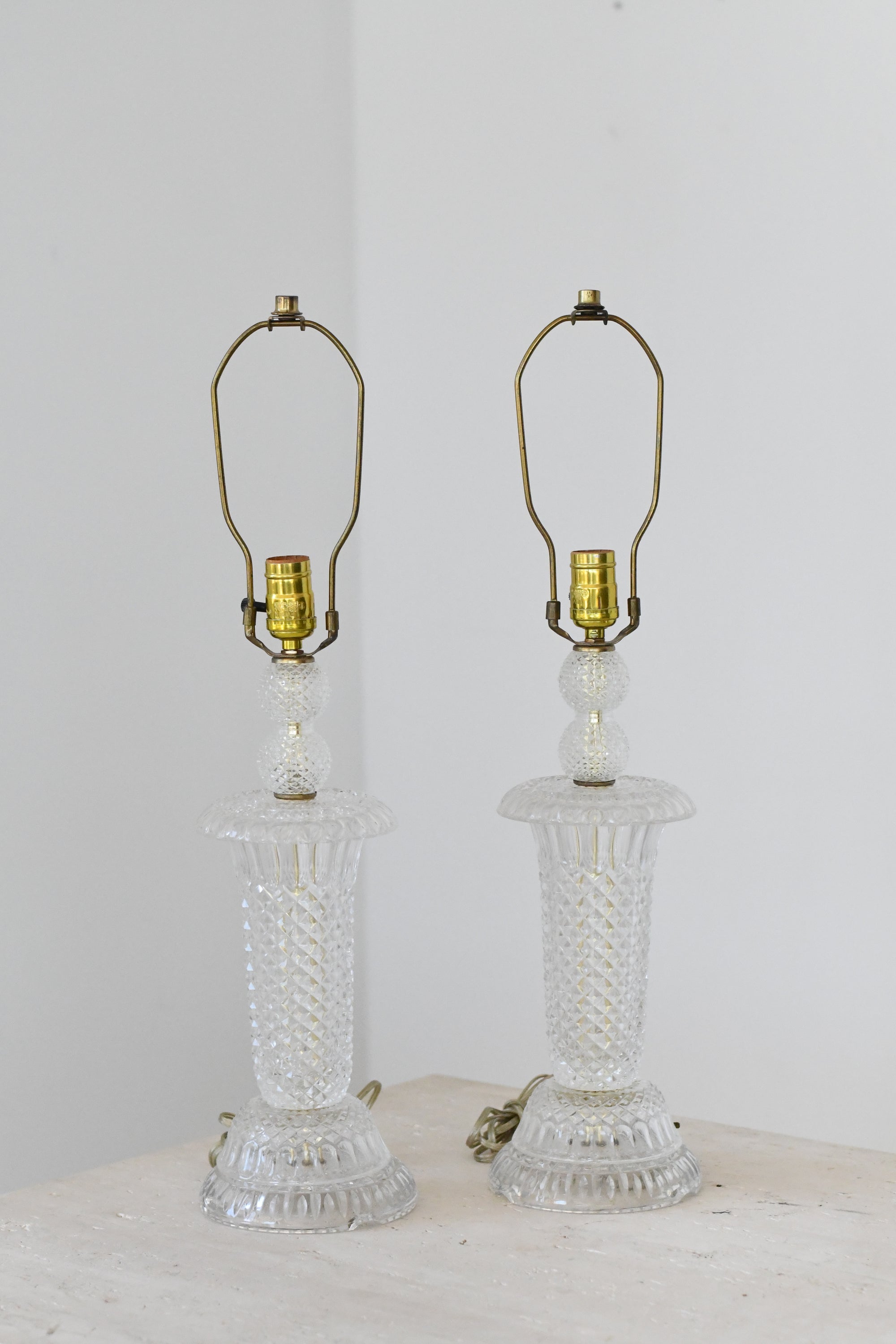 Cut Glass Lamps