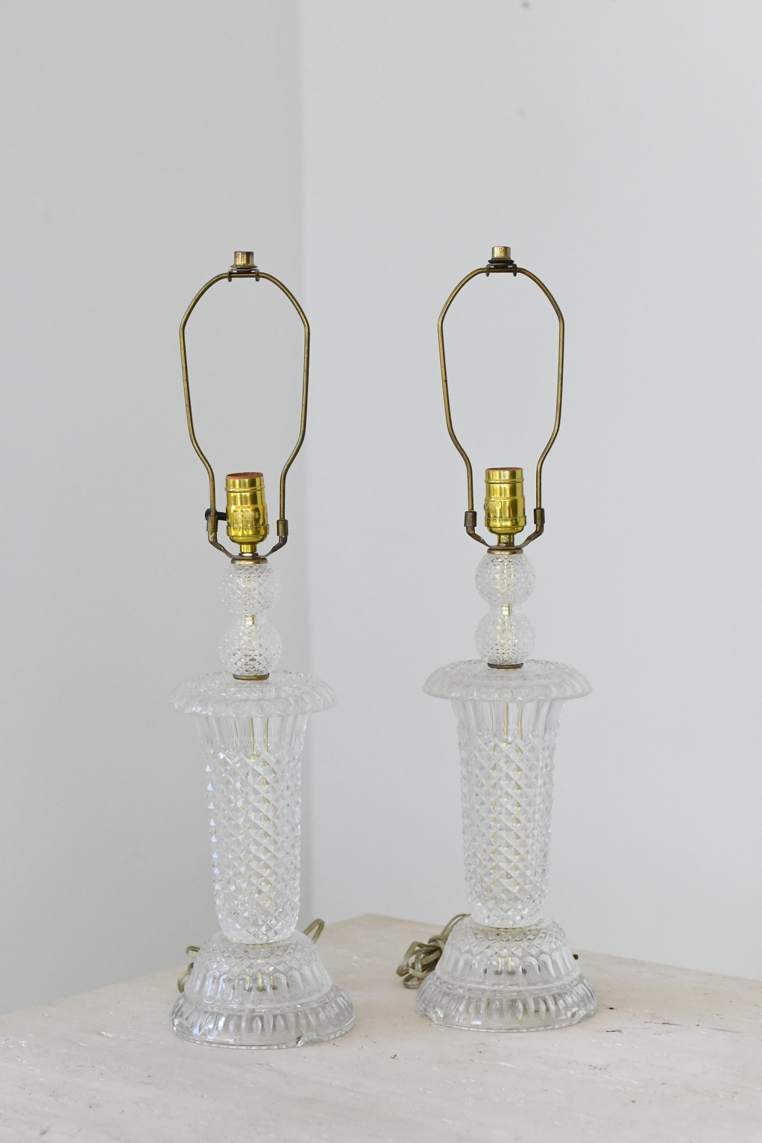 Cut Glass Lamps