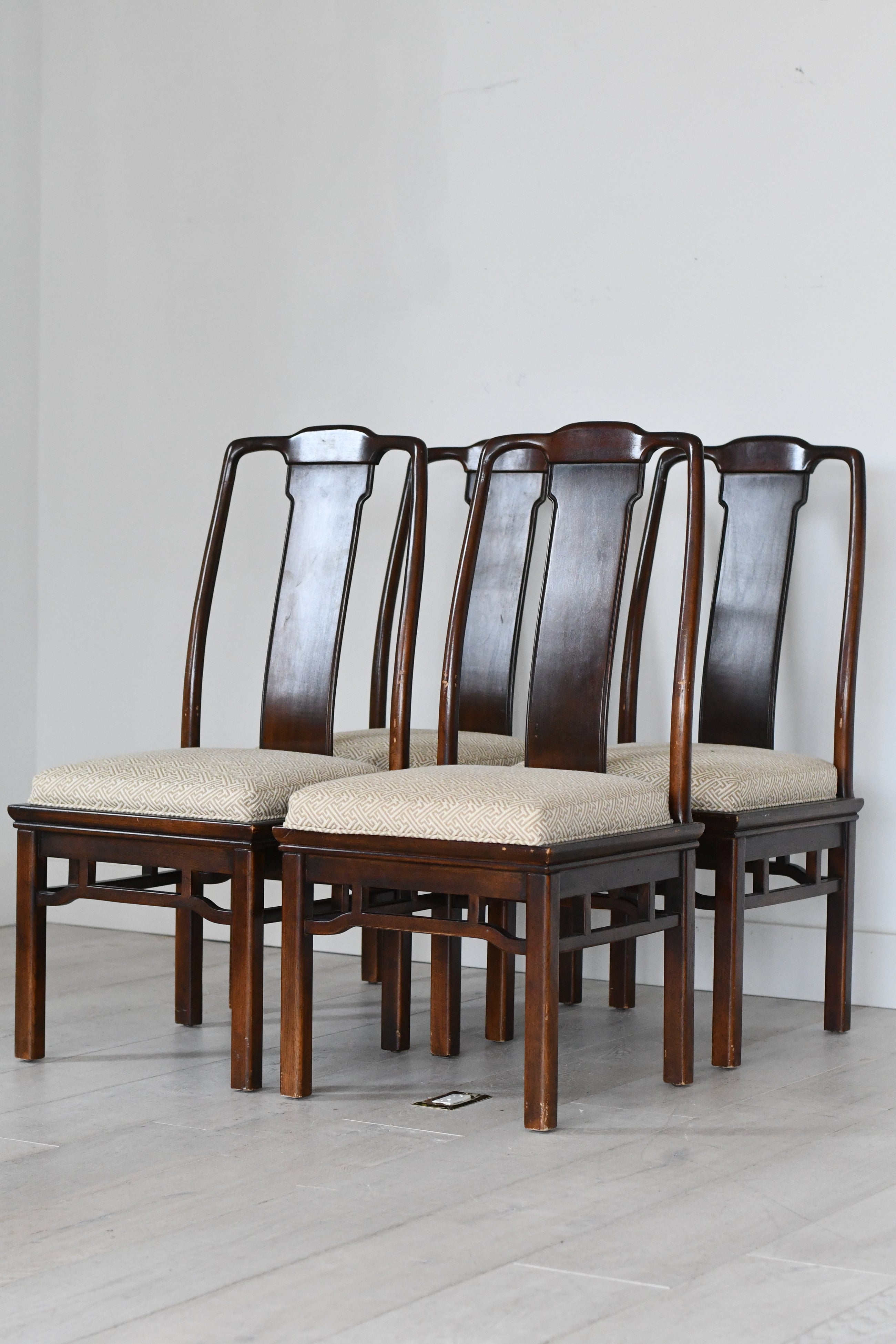 Set of 4 Chinoiserie Chairs