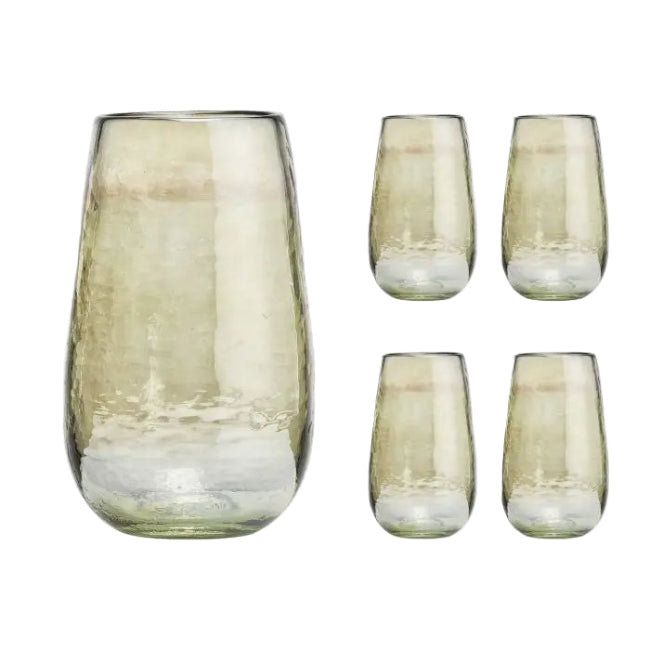 S/4 Tall Hammered Gray Tublers