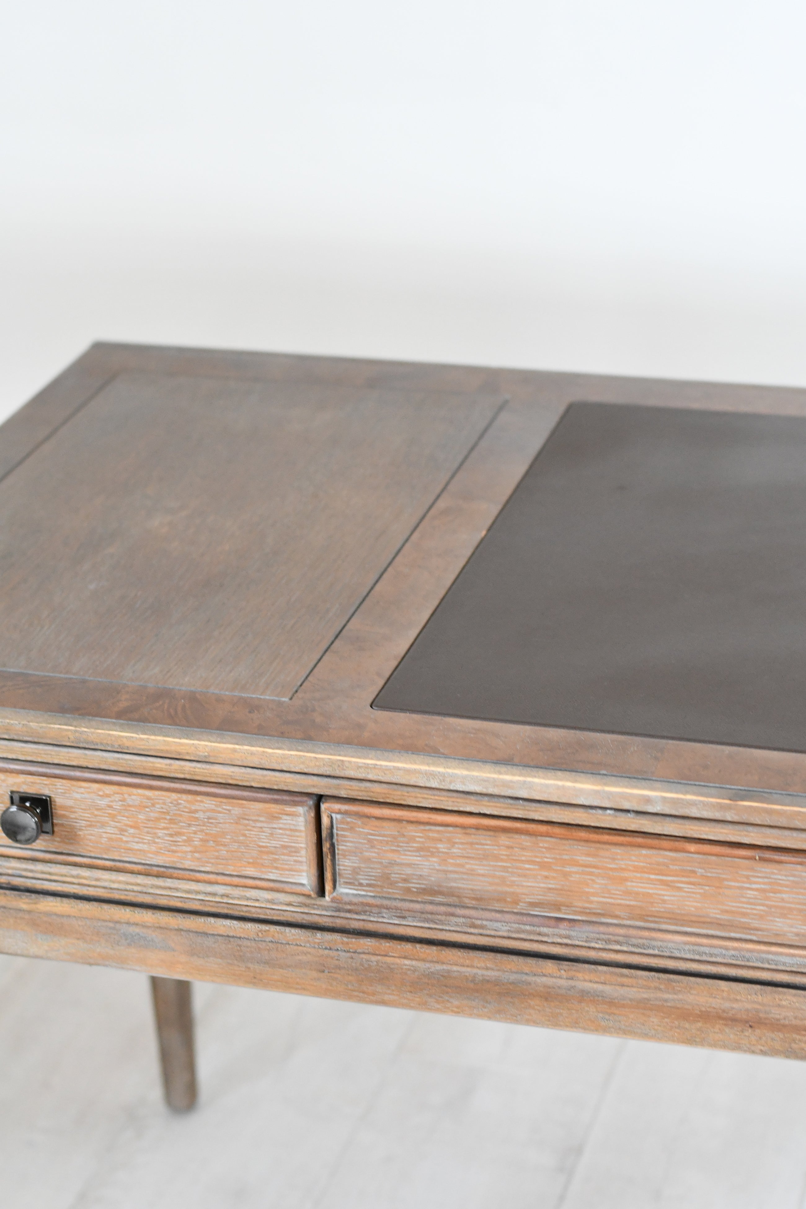 American Drew Leather-Top Desk