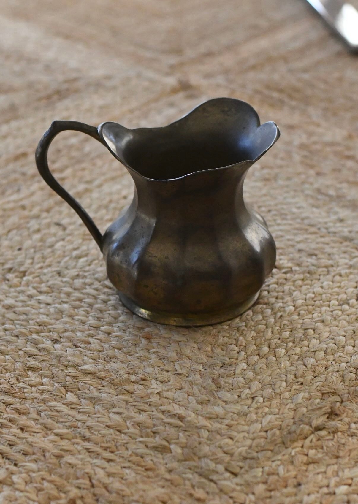 Italian Pewter Pitcher