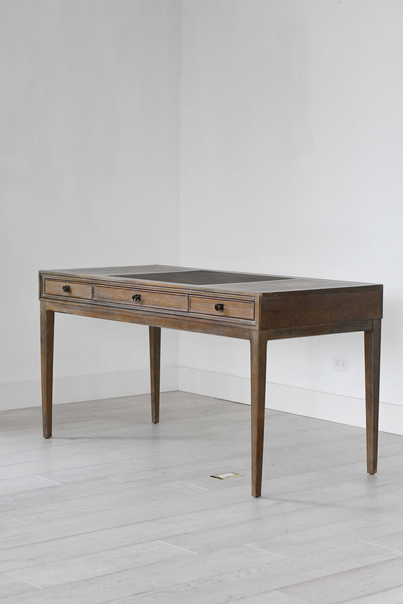 American Drew Leather-Top Desk