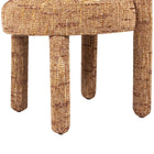 Penny Round Arched Upholstered Dining Side Chair, Set of 4: Golden Rust Orange