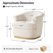 Loki Swivel Chair: Bird