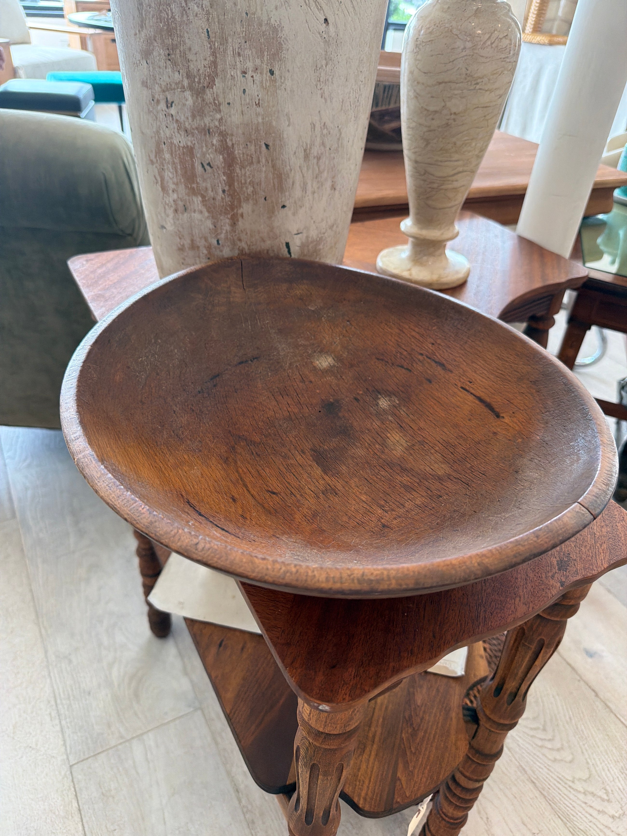 Wood bowl