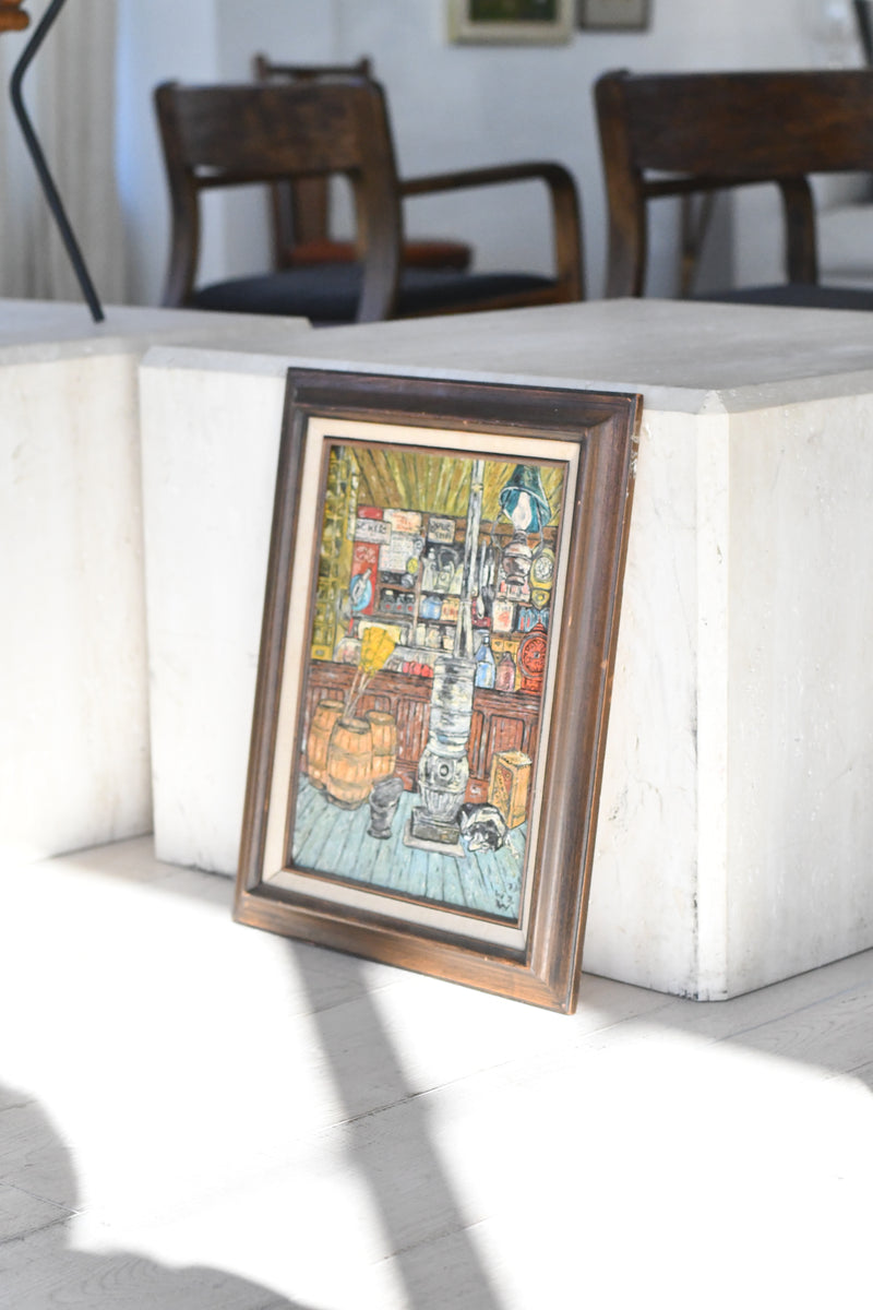 Framed Store Interior Painting