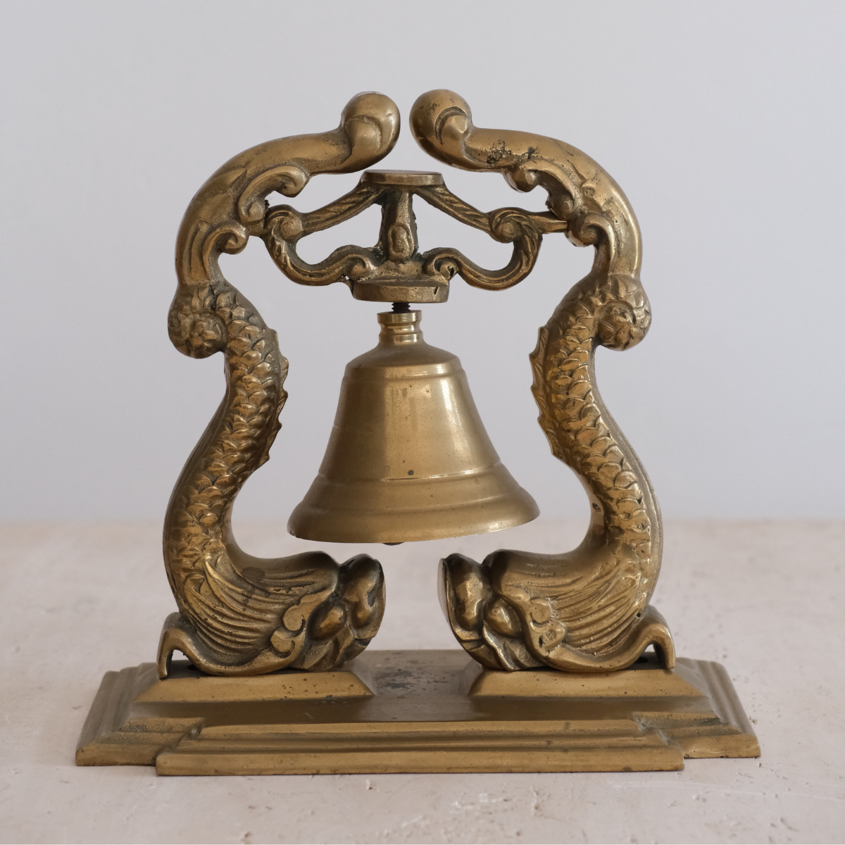 Brass bell/fish
