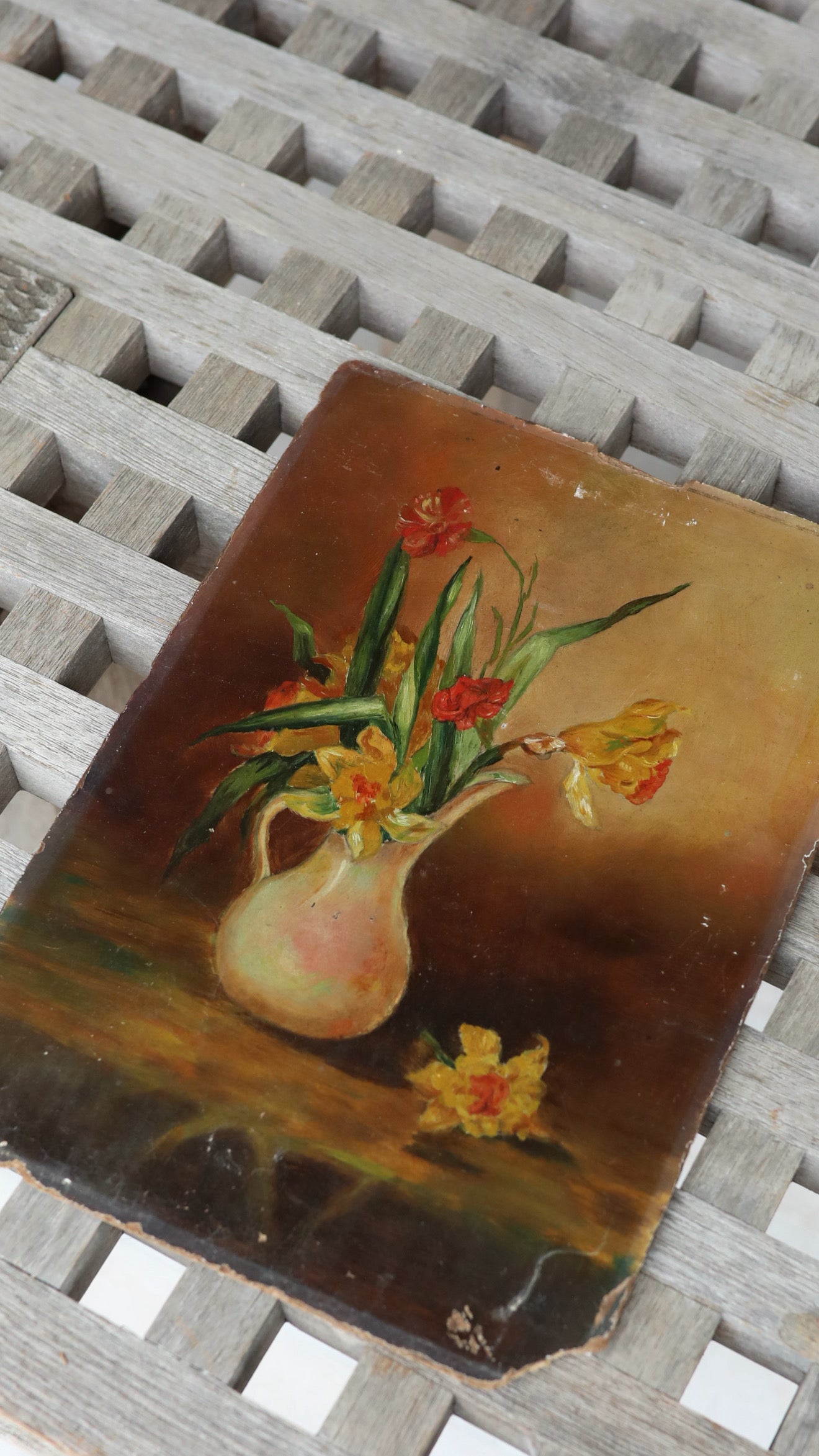 Flower in Pitcher Painting 2