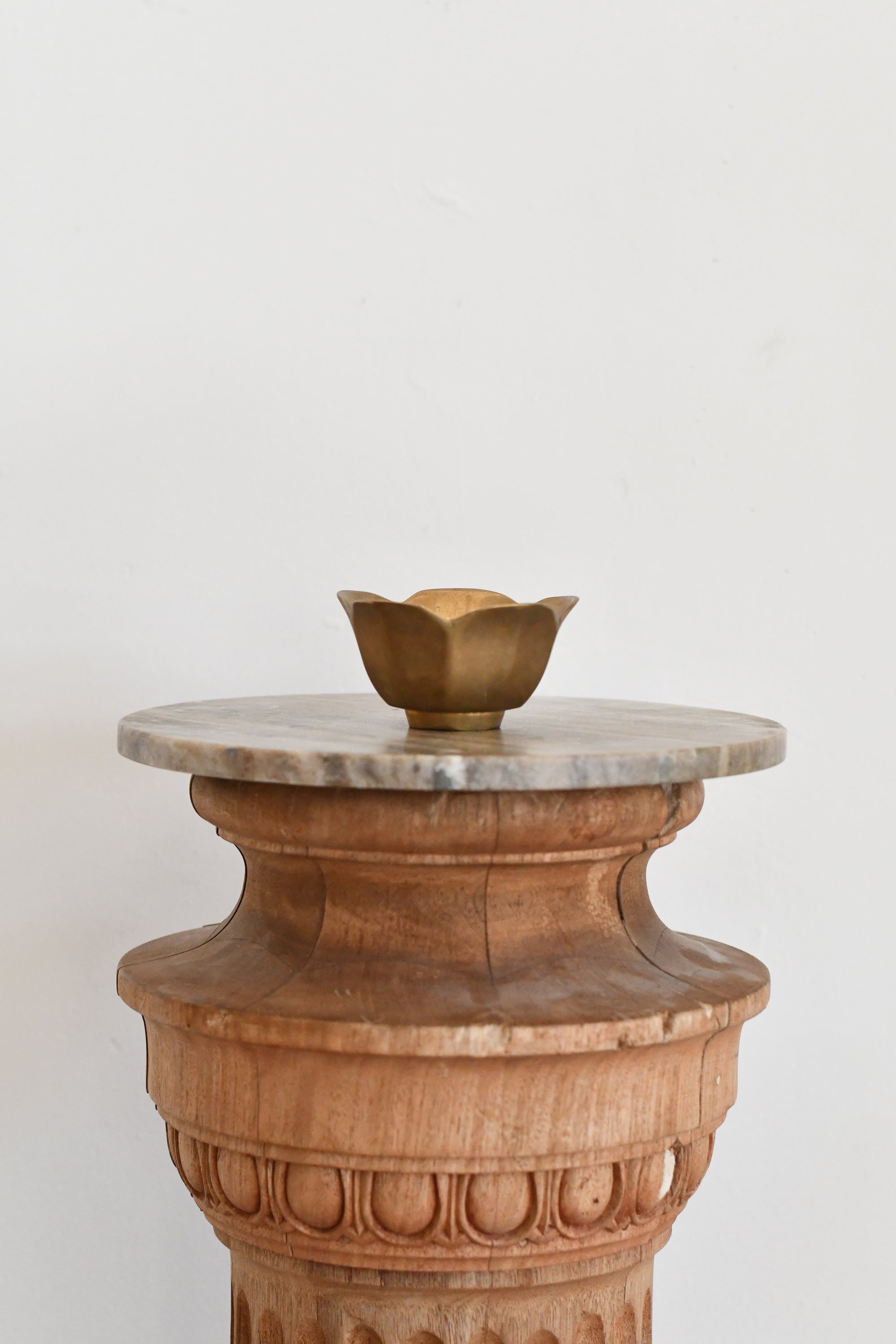 Brass Lotus Bowl