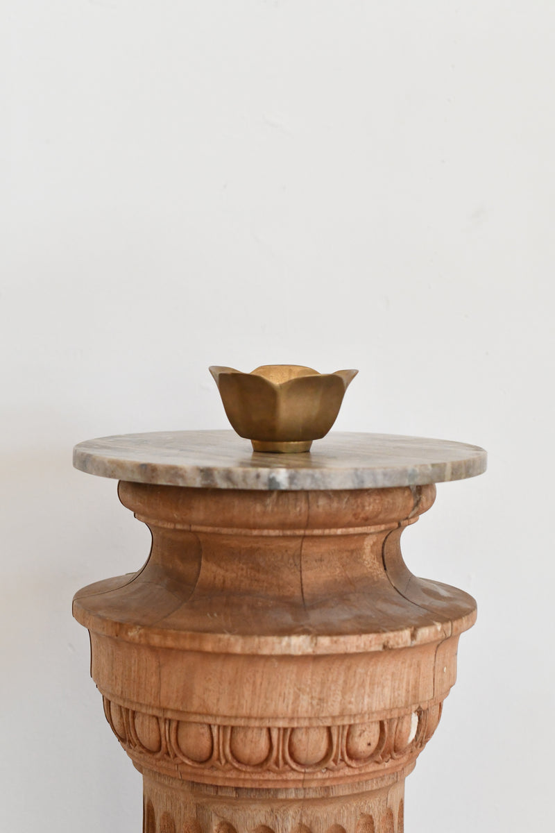 Brass Lotus Bowl