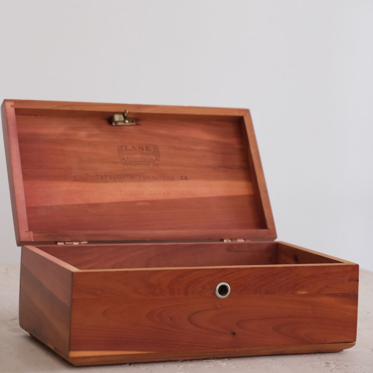 Vintage Lane Cedar Box
