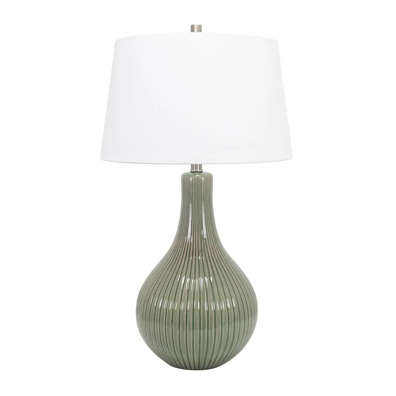 Lize Table Lamp - Celedon