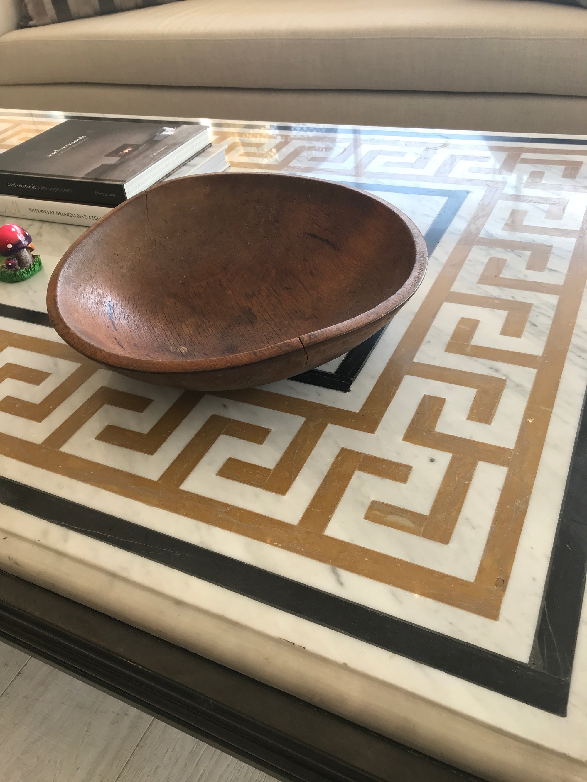 Medium Wooden Dough Bowl