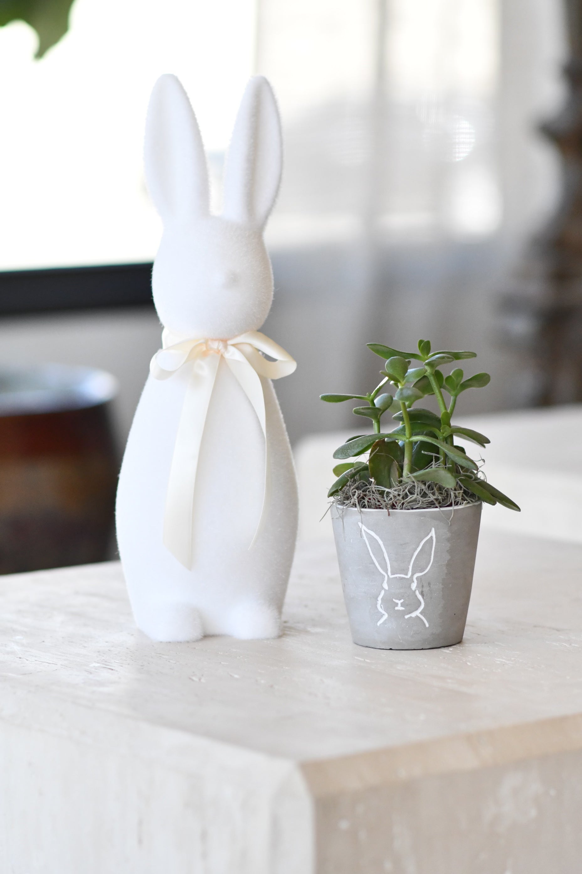 Rabbit Planter, Medium