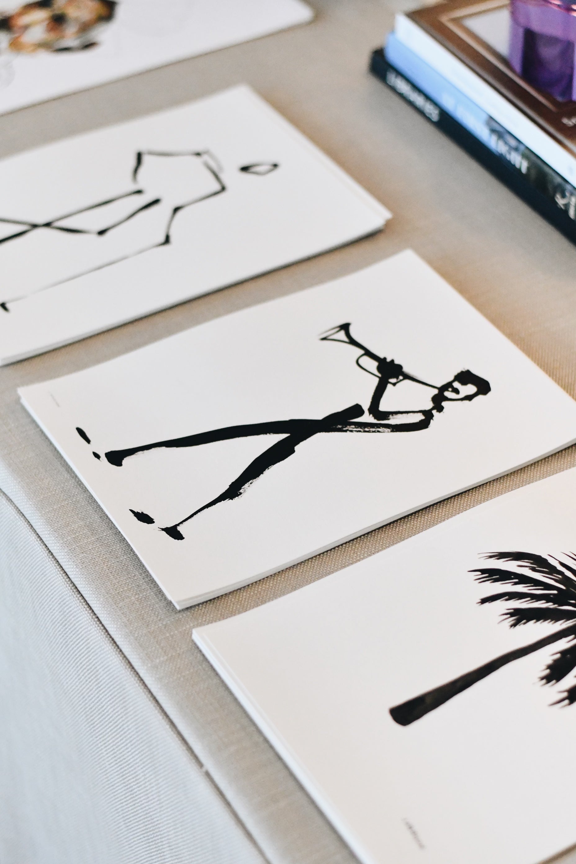 Musician Sketches, Set of 9