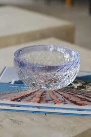 Lyla Handmade Glass Decorative Bowl, Lavender
