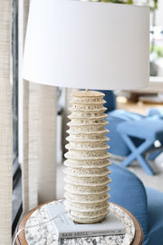 Tubular Handmade Thai Ceramic Lamp