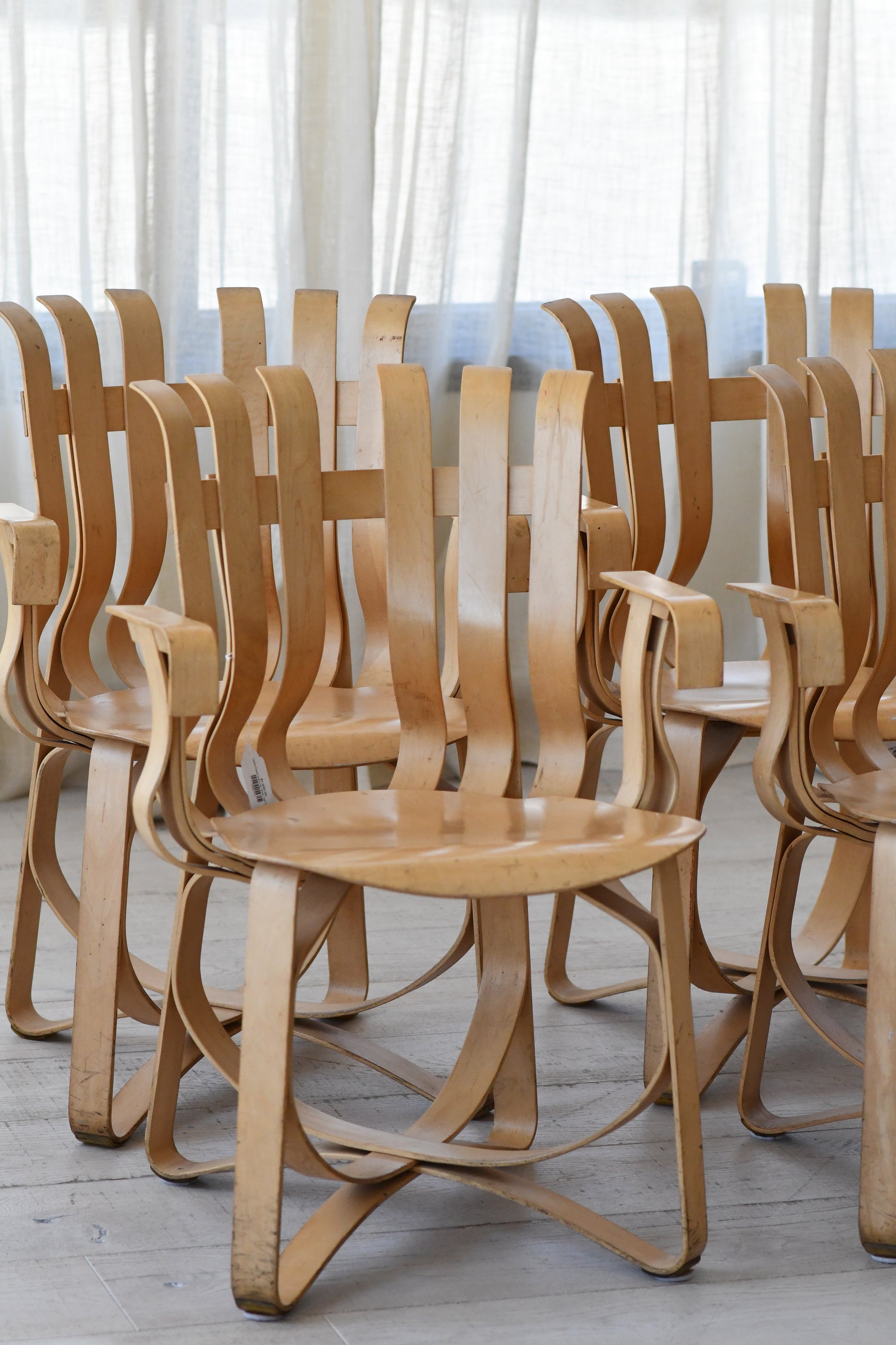 Set of 4 Frank Gehry Chairs