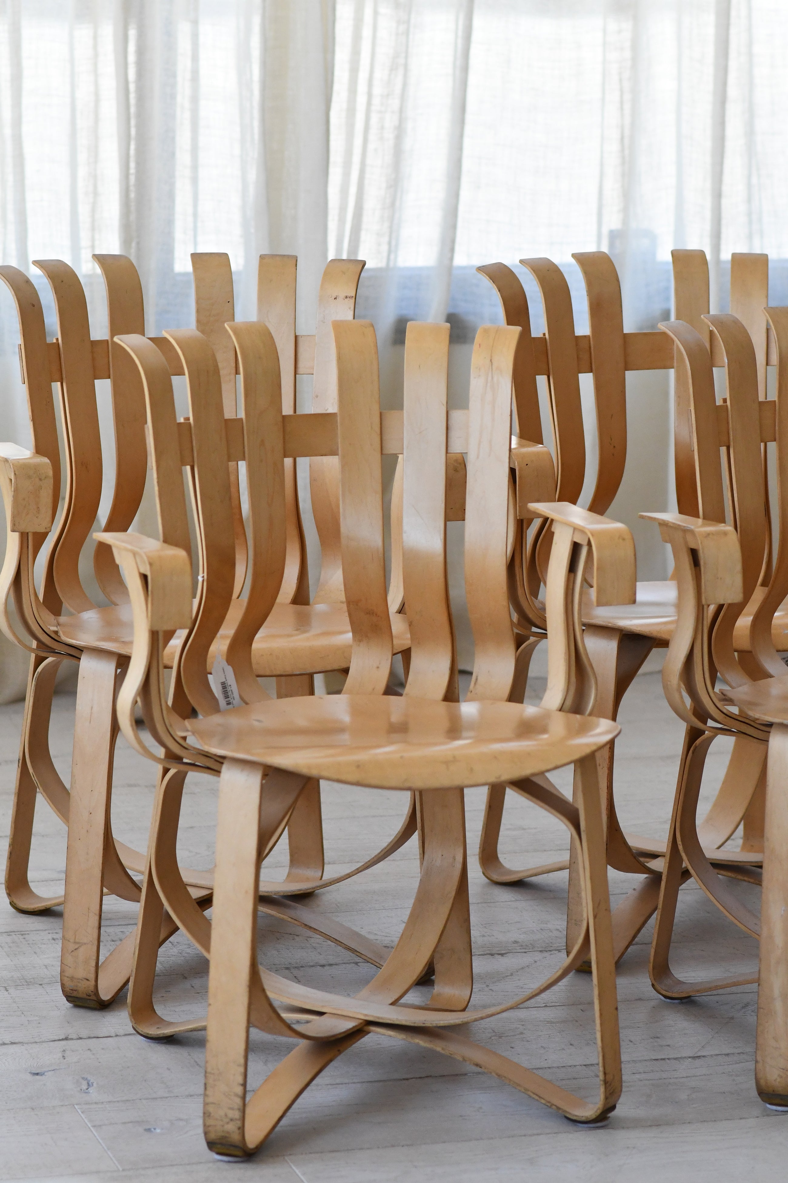 Set of 4 Frank Gehry Chairs