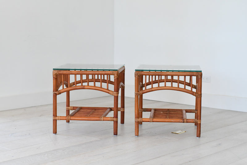 Rattan Side Tables