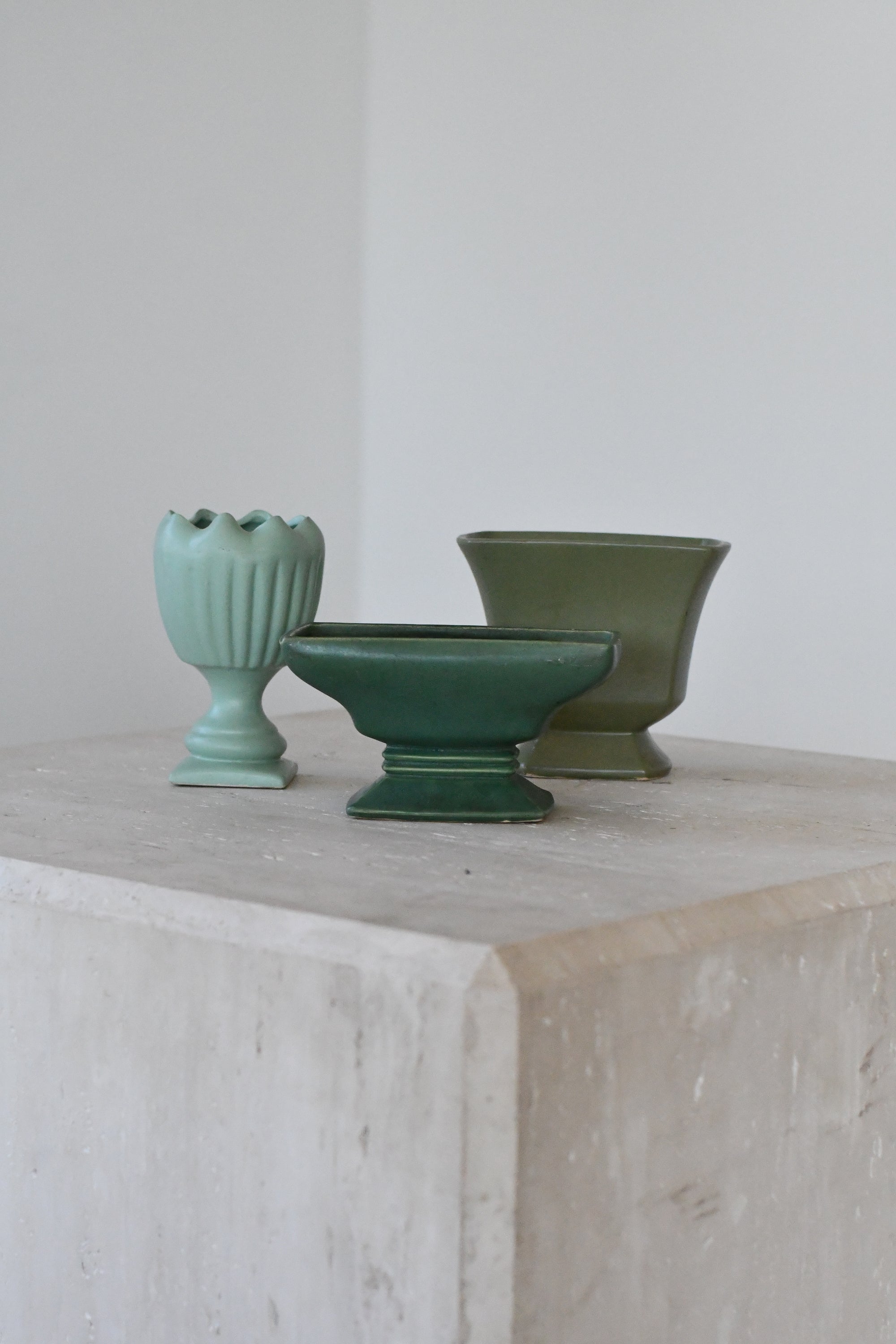 Vintage Ceramic Planters (Set of 3)
