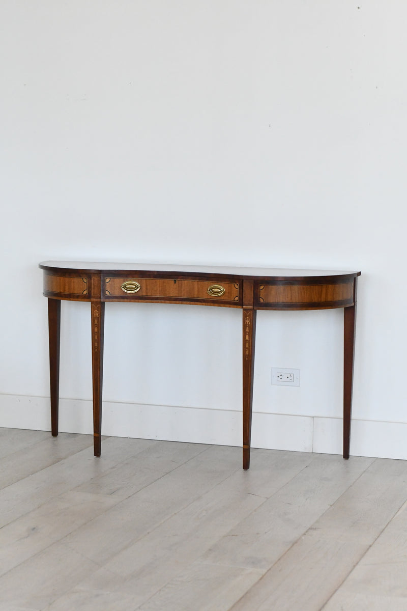 Demilune Console Table
