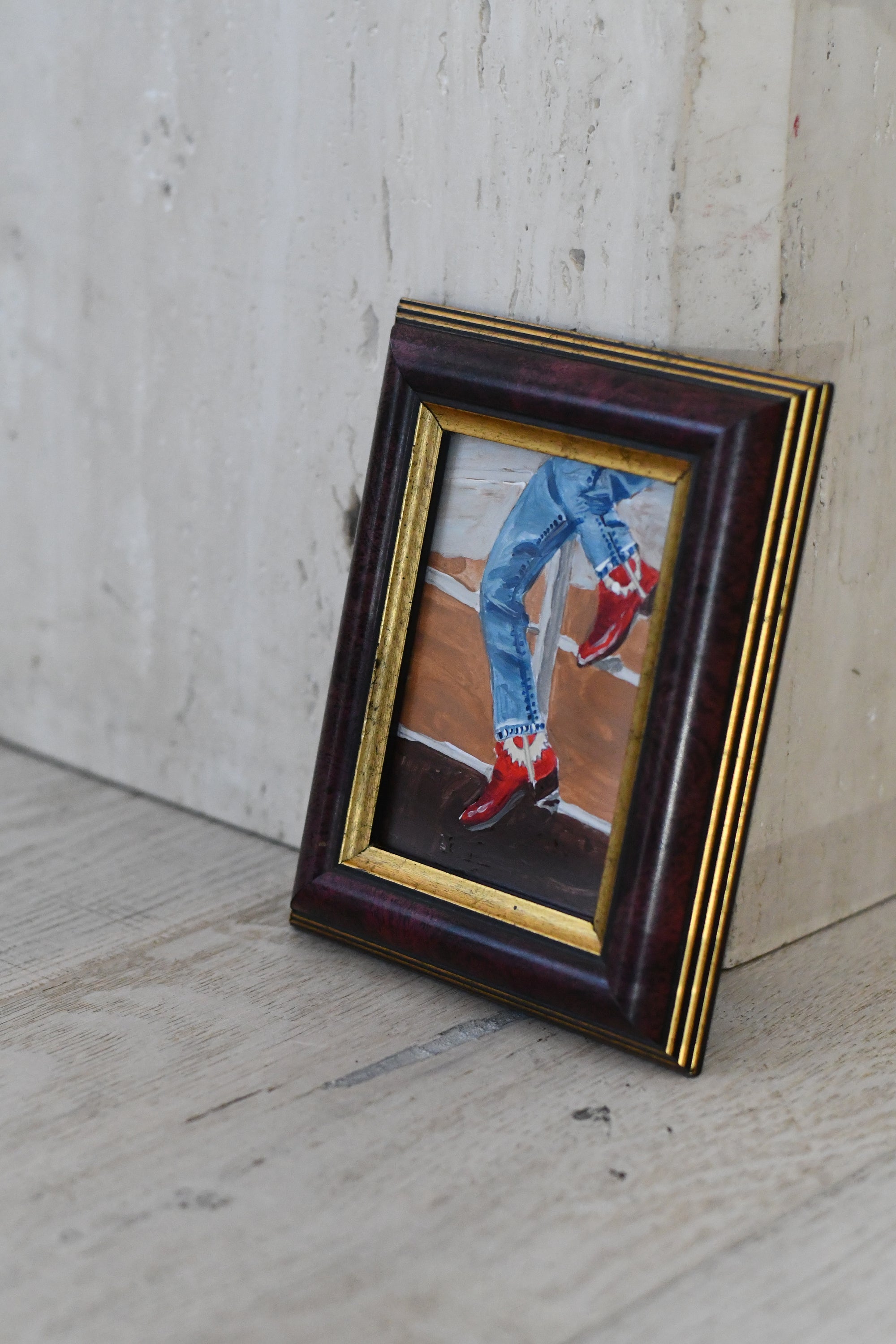 Miniature Painting: Red Boots