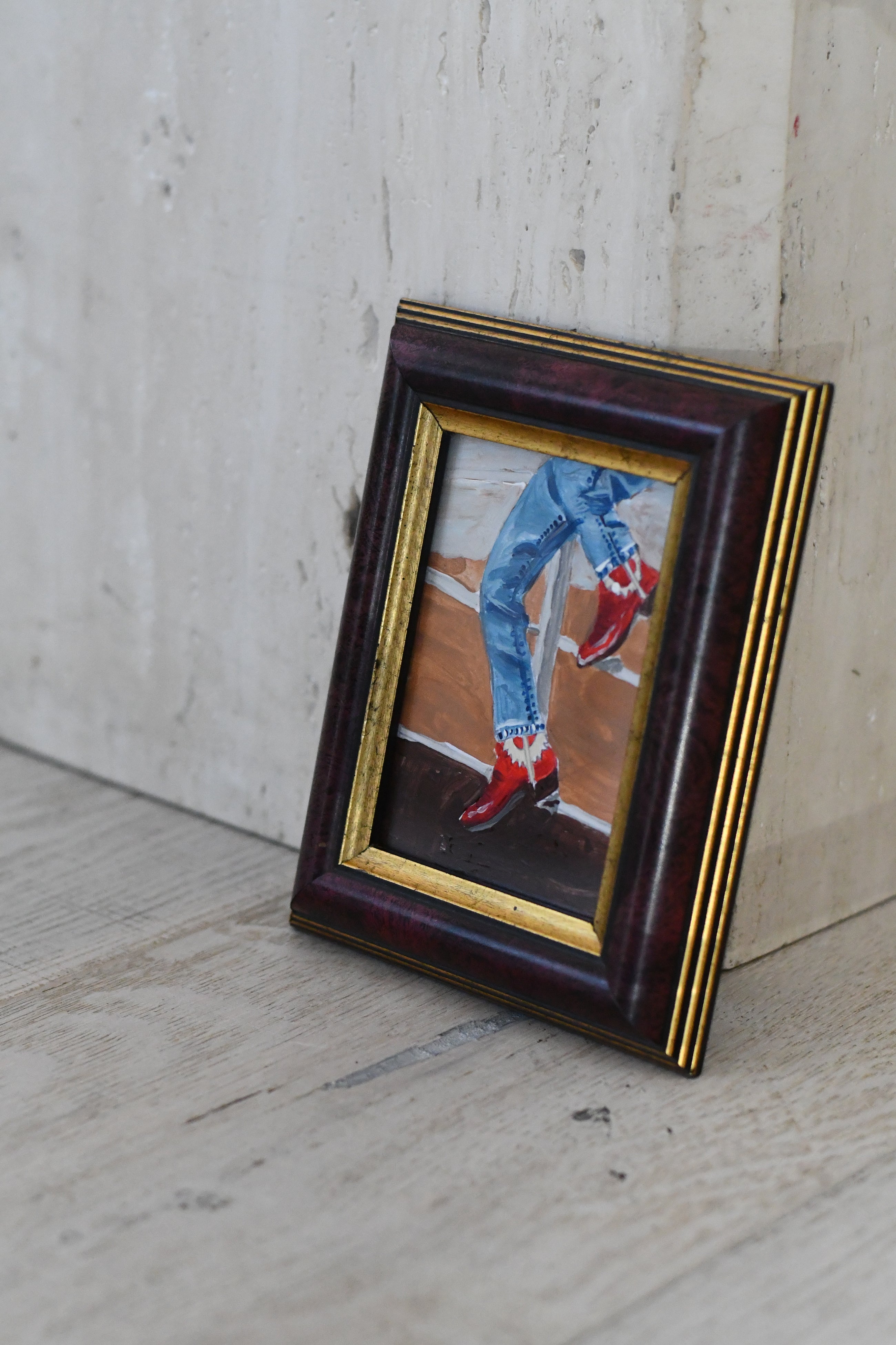 Miniature Painting: Red Boots