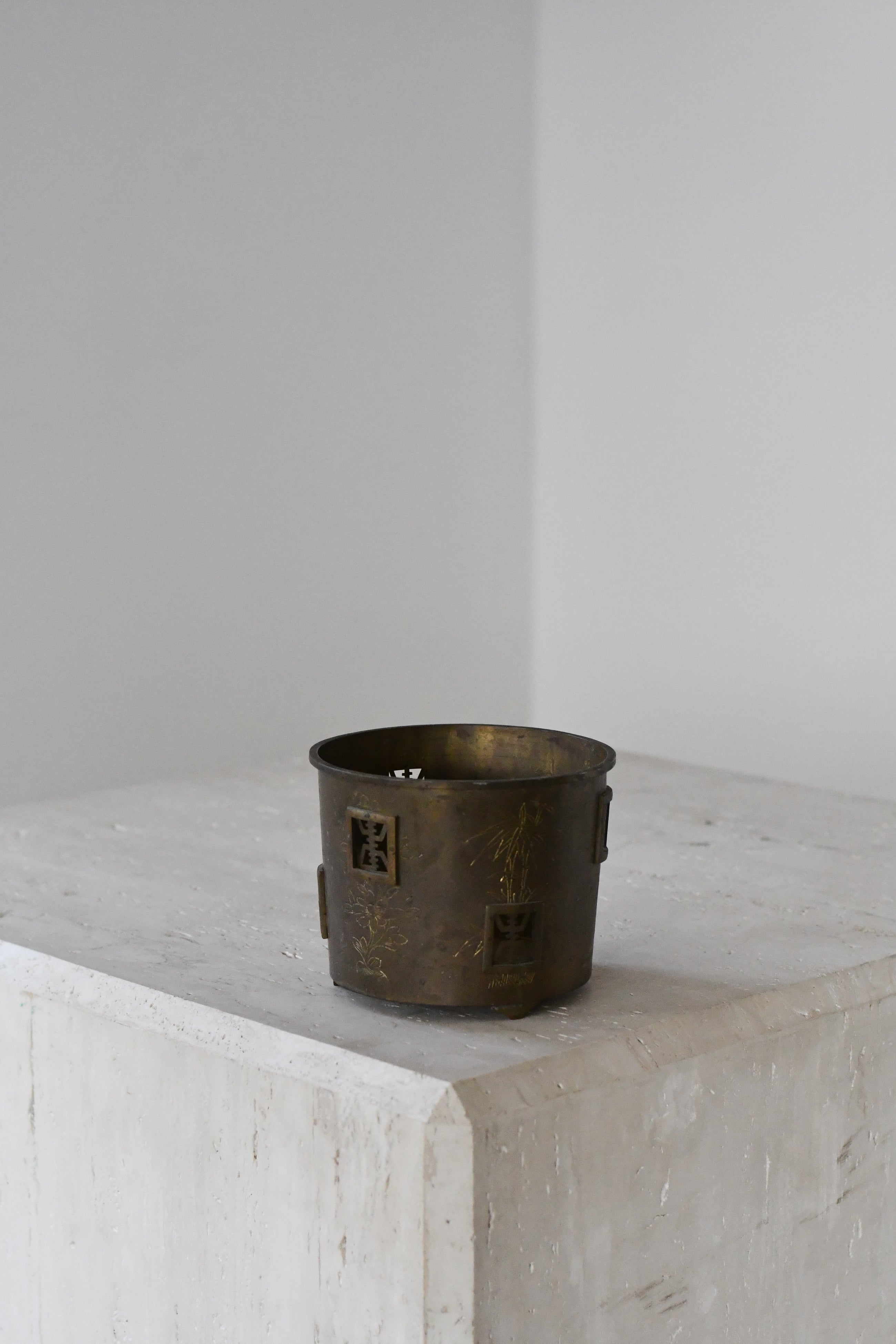 Japanese Brass Vessel