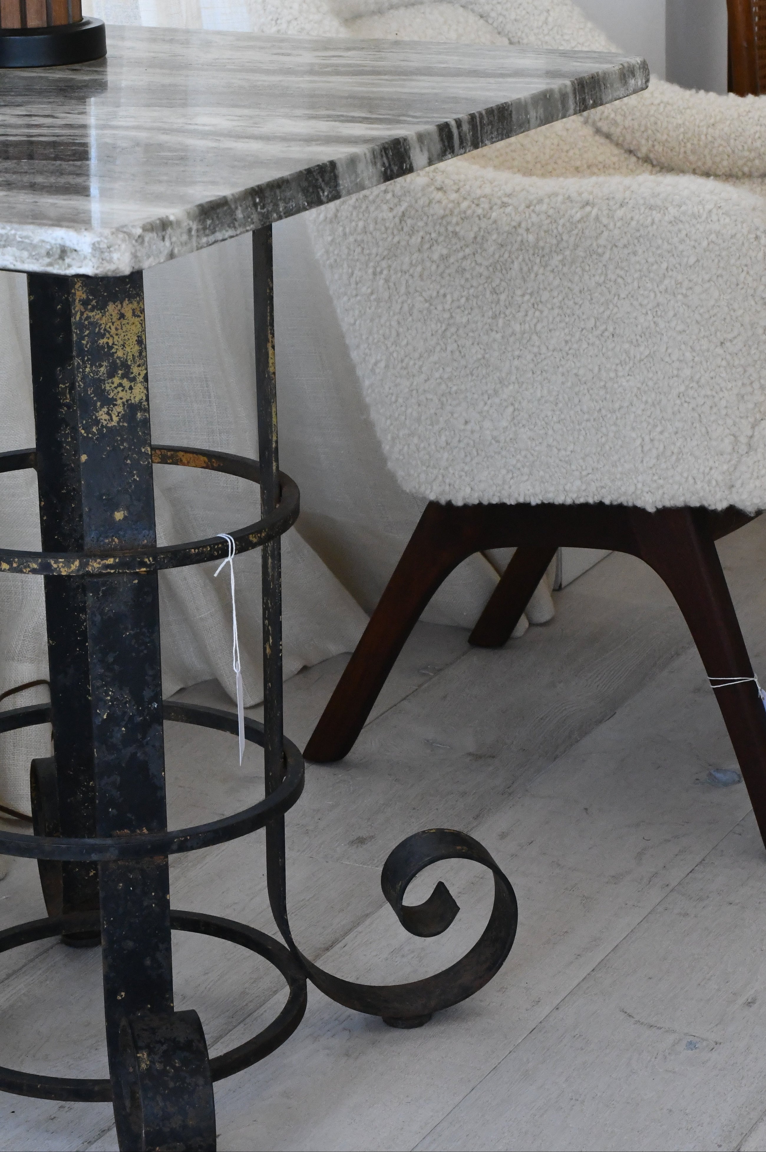 Wrought Iron Table Base