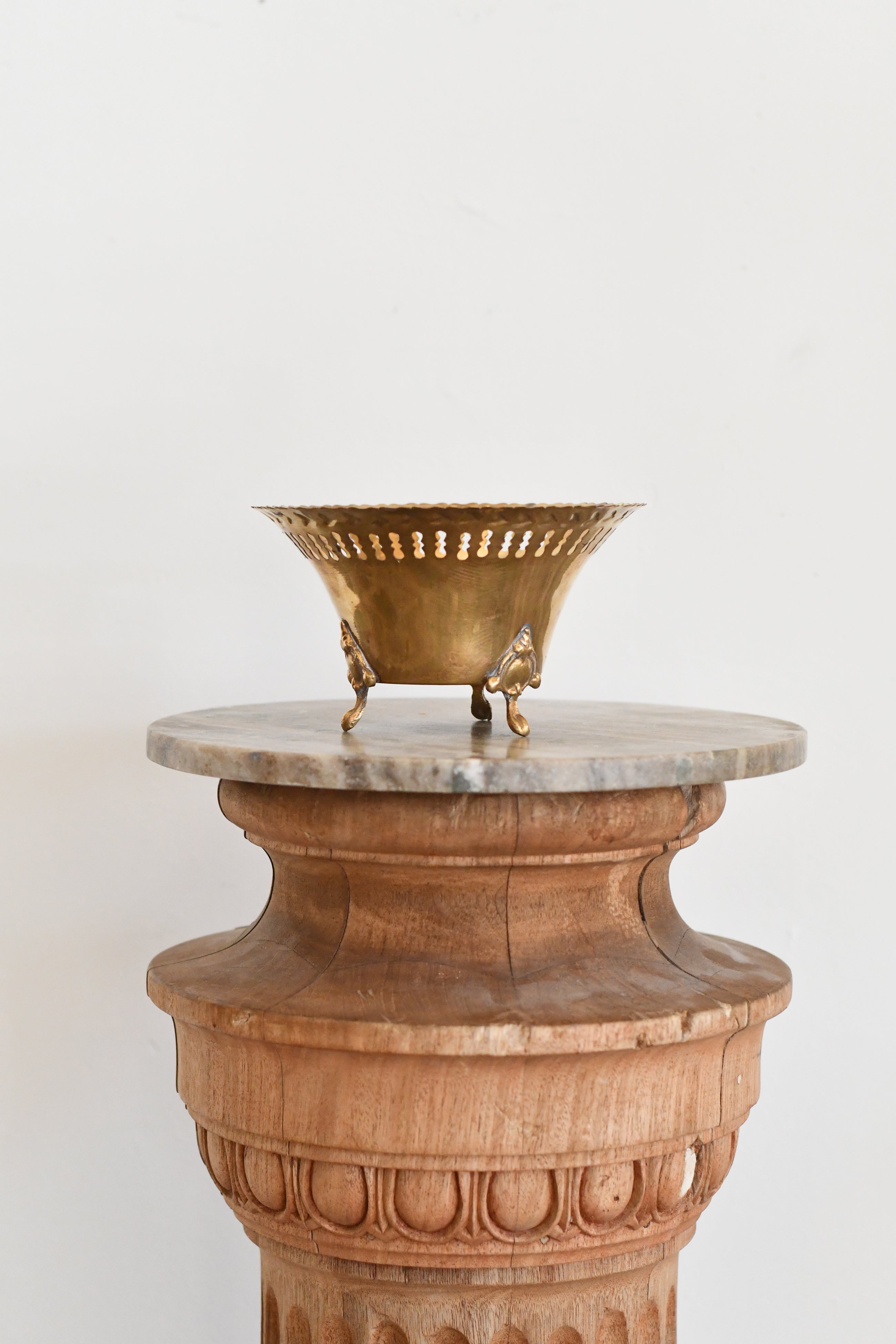 Brass Compote