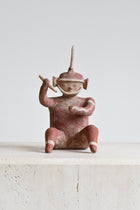 Red Clay Figurine Sculpture
