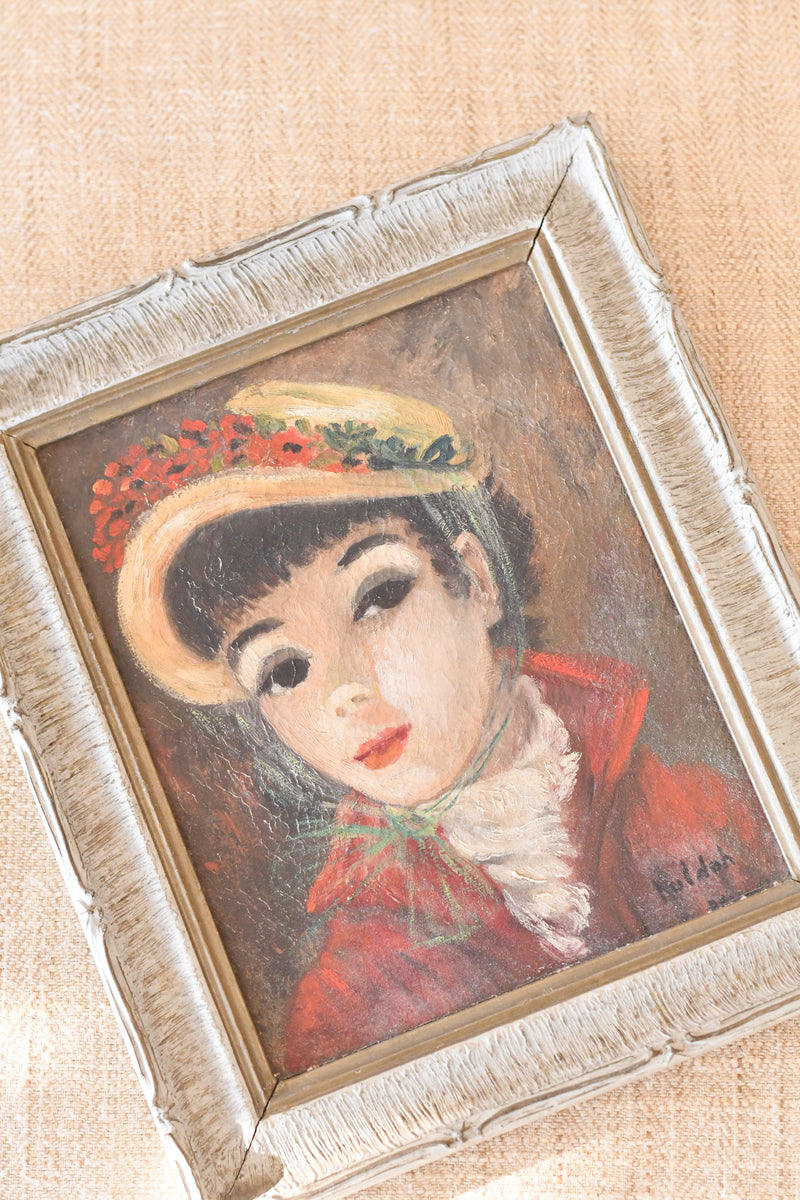 Portrait Painting of a Girl