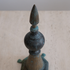 VTG Footed Brass Finial