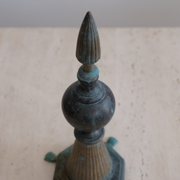 VTG Footed Brass Finial