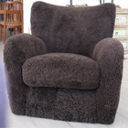 Amelie Chair Cocoa Shearling
