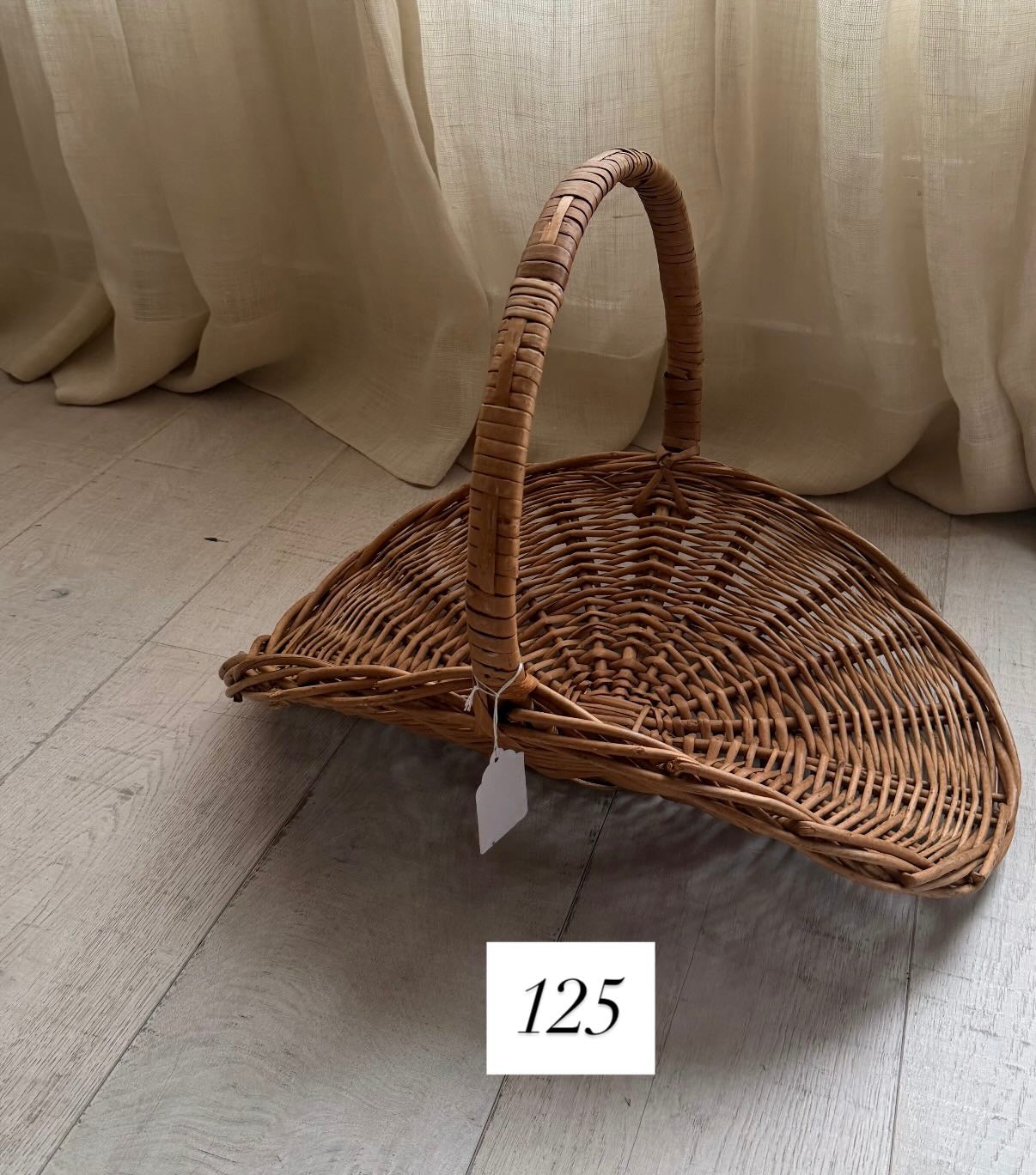 Rattan Wicker Fireplace Basket