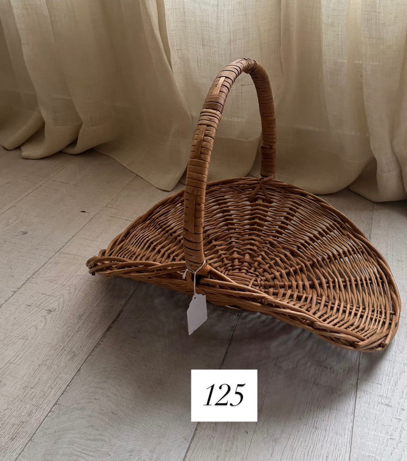 Rattan Wicker Fireplace Basket