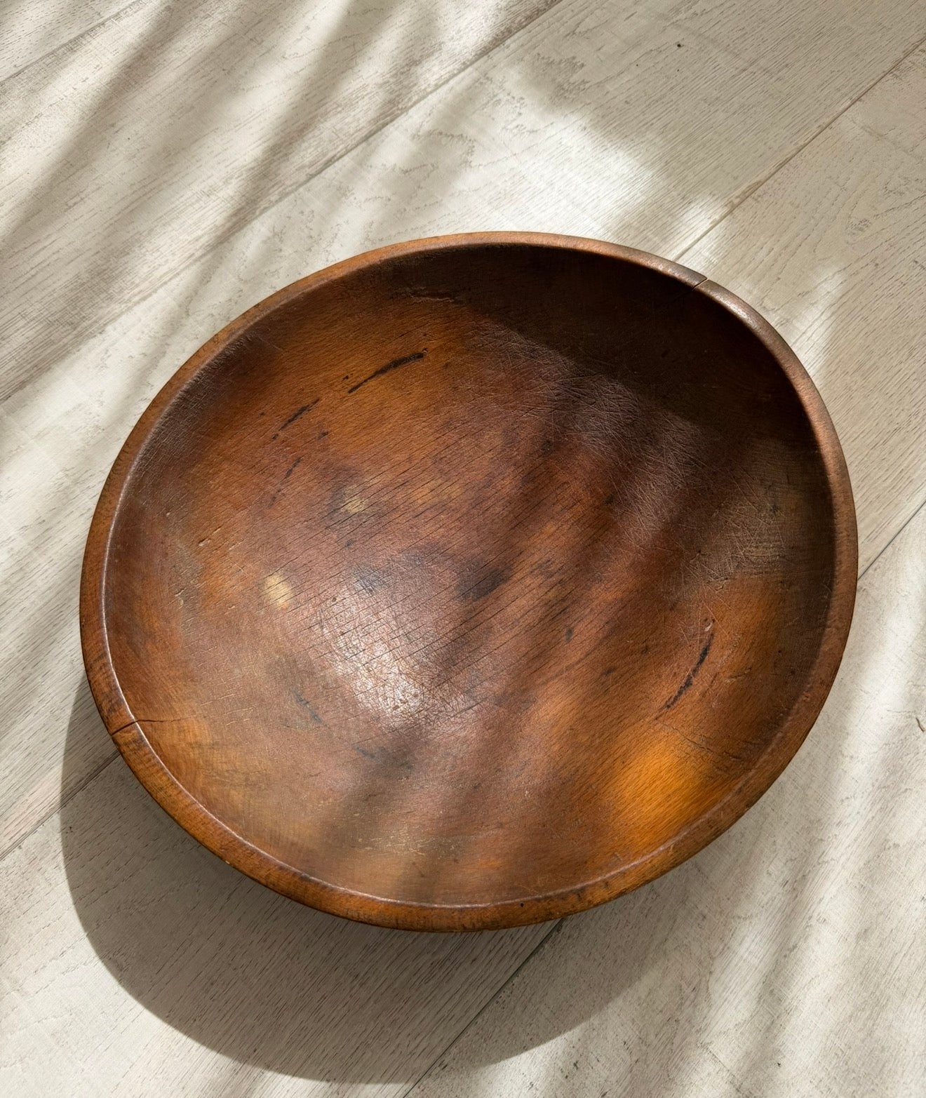 Medium Wooden Dough Bowl
