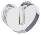 Handmade Heart-Shaped Glass Table Vase