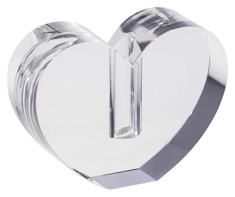 Handmade Heart-Shaped Glass Table Vase