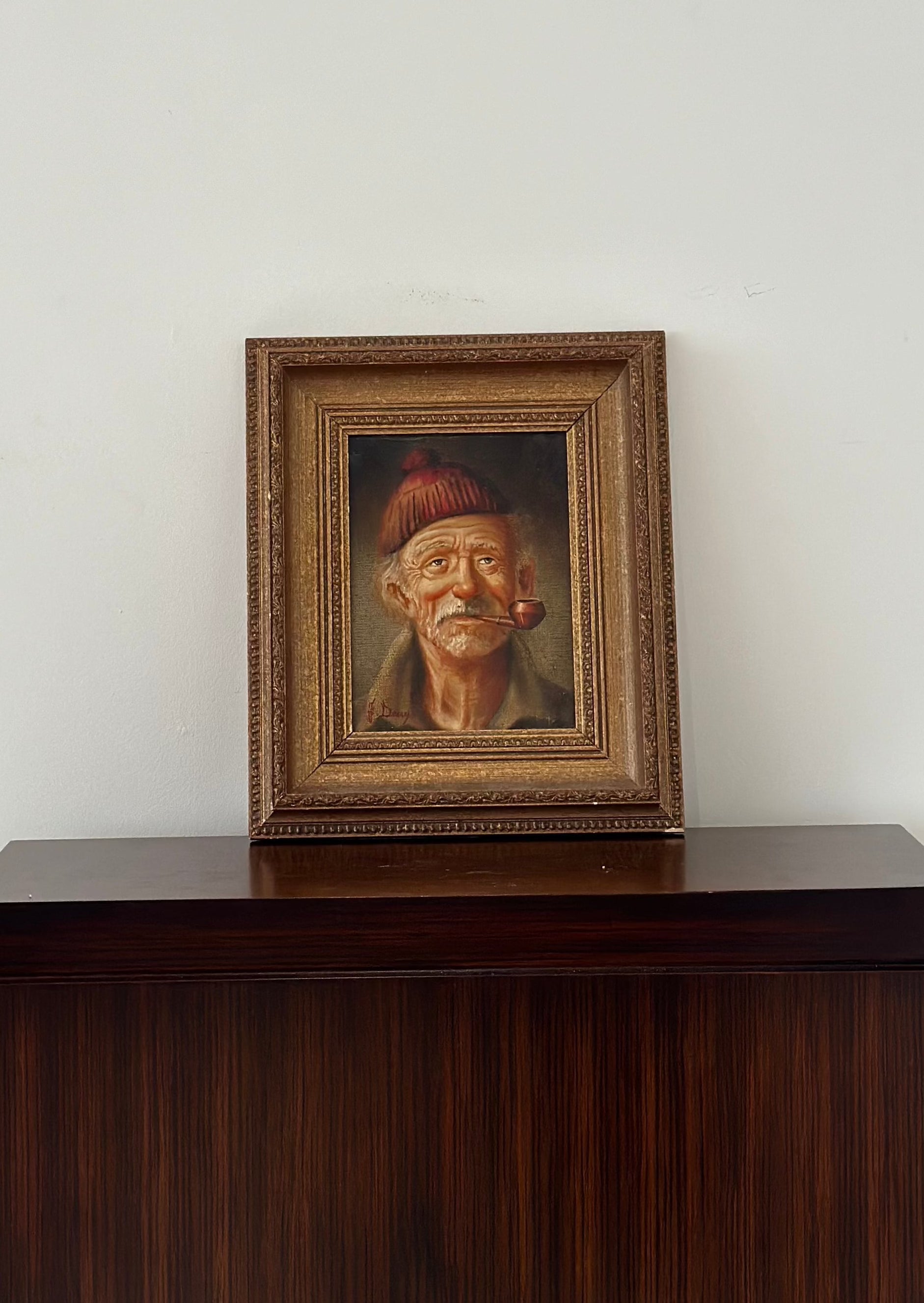 Framed Vintage Portrait