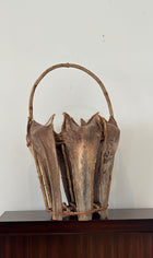 Antique Banana Leaf Basket