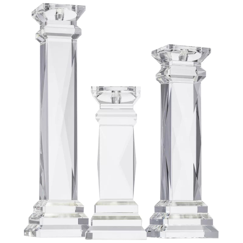 Louie Handmade Glass Candlestick